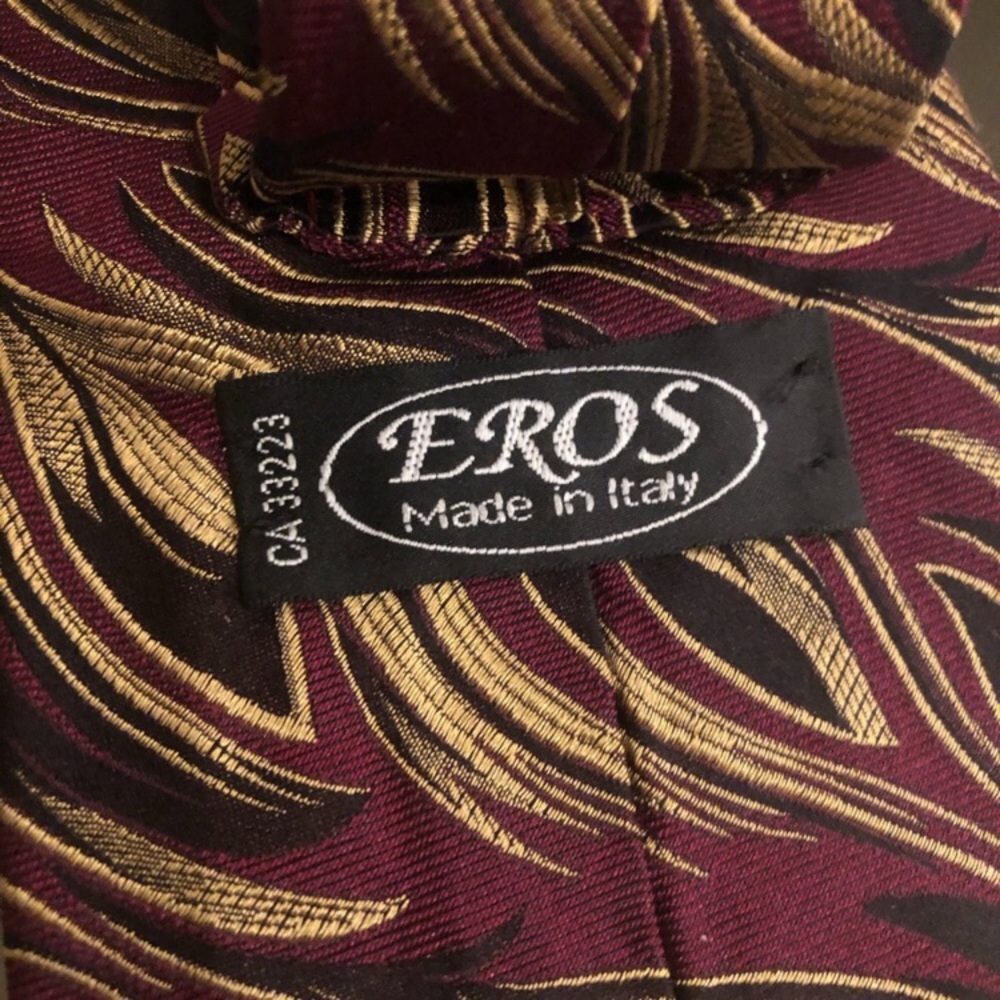 NWOT Italian Silk Tie - Picture 4 of 8